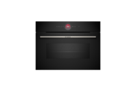 Bosch Series 8 Built-In Black Compact Oven with Microwave Function
