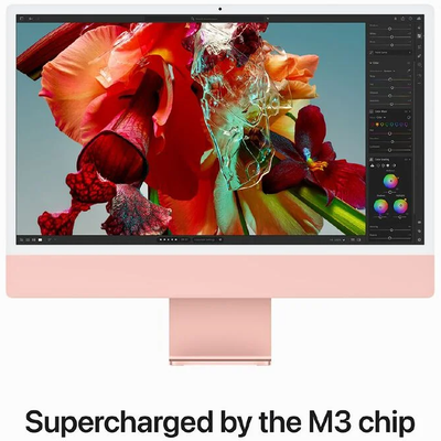 Mqrt3x a   apple 24 imac with retina 4.5k display m3 chip with 8%e2%80%91core cpu and 10%e2%80%91core gpu 256gb ssd pink %284%29