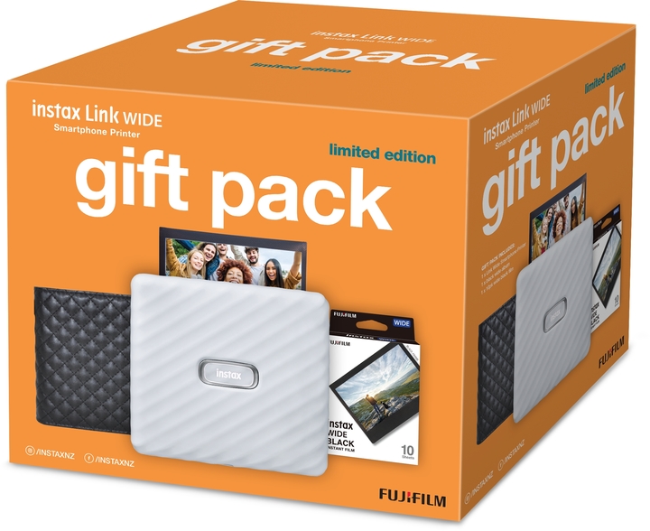 25432   instax wide link limited edition white gift pack %281%29