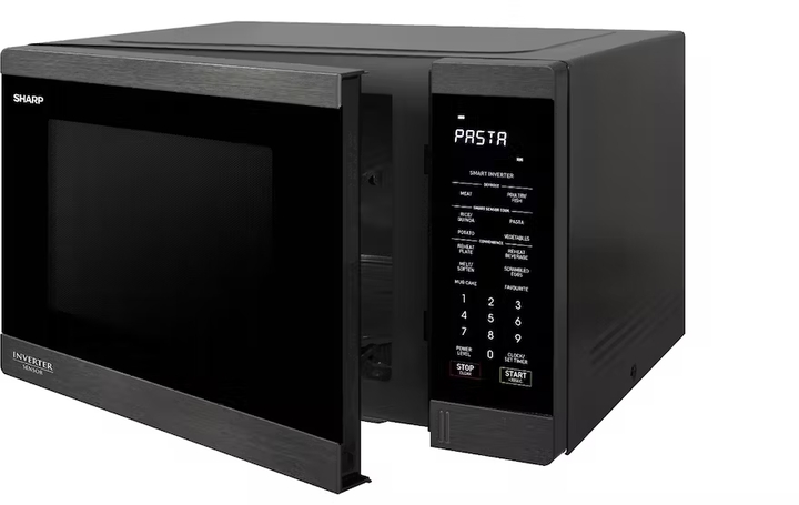 R395ebs   sharp 34l inverter microwave oven black %282%29