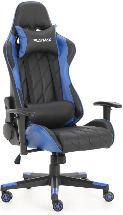 Pegcbb   playmax elite gaming chair blue black %281%29