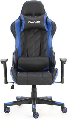 Pegcbb   playmax elite gaming chair blue black %282%29