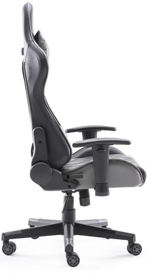 Pegcgb   playmax elite gaming chair steel grey black %283%29