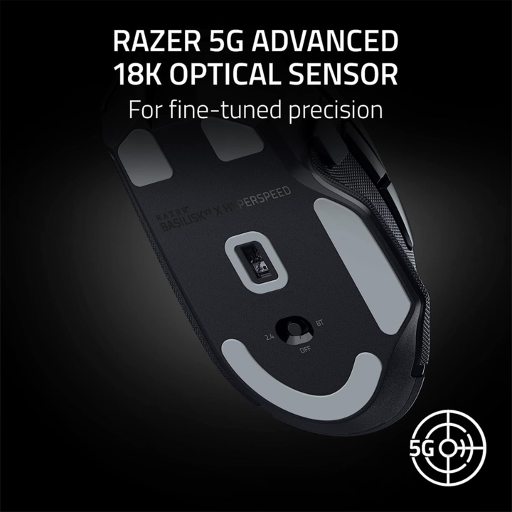 Rz01 04870100 r3a1   razer basilisk v3 x hyperspeed wireless ergonomic gaming mouse %2812%29