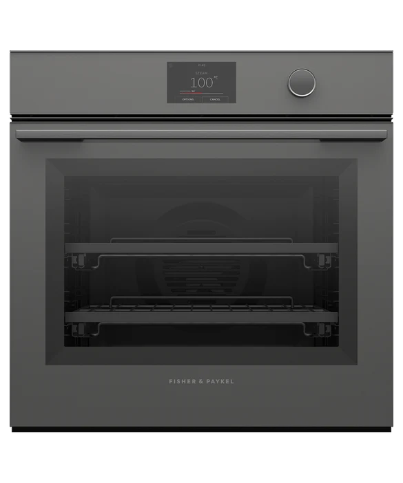 Os60smtdg1 fisher   paykel  60 combination steam oven touchscreen grey minimal   series 11