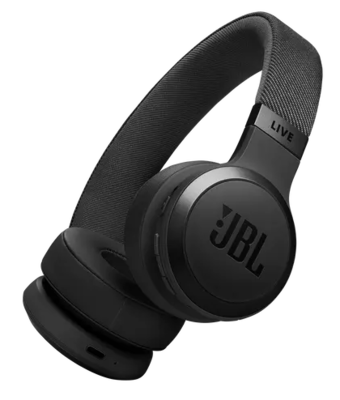 Jbllive670ncblk jbl live 670nc wireless on ear noise cancelling headphones black