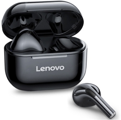 U leav005   lenovo lp40 pro tws wireless headphones black