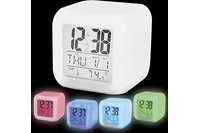 Titan LED Colour Changing Alarm Clock