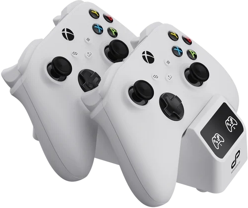 Pxspdcsw   powerplay xbox dual charging station white %282%29