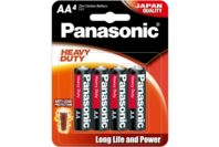 Panasonic Battery AA Size 4 Pack Heavy Duty