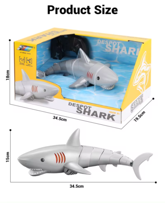 Zy1121233   le meng toys 2.4g remote control shark toy %289%29