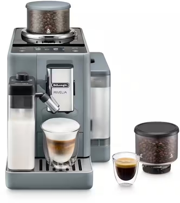 Exam44055g   de'longhi automatic coffee machine rivelia artic white %281%29