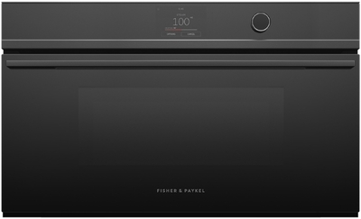Os76ndtdb1   fisher   paykel series 9 76cm 23 function combination steam oven black %281%29