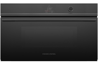 Fisher & Paykel Series 9 76cm 23 Function Combination Steam Oven Black