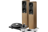 Q Acoustics 5040 Floorstanding Speakers & Audiolab Wireless Streaming Player