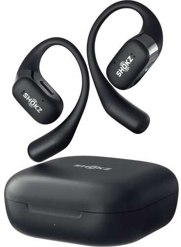 T910 st bk   shokz openfit open ear true wireless earbuds black %285%29