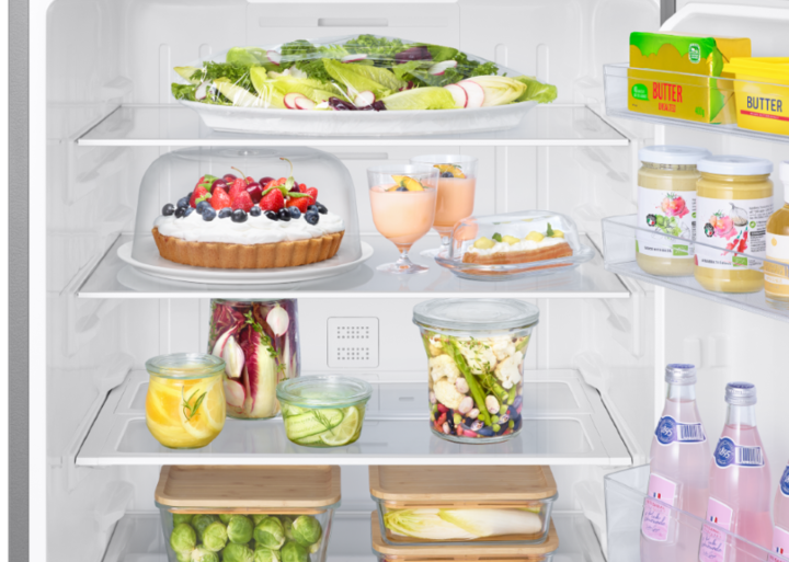 Srl4200s samsung 427l bottom mount fridge freezer silver %286%29