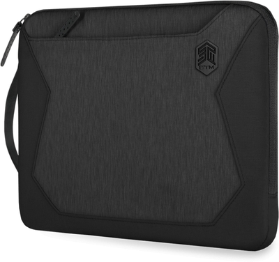 Stm 114 430m 01   stm myth laptop sleeve 14    magnet black %283%29