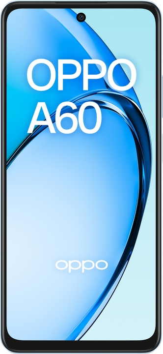 Oppo a60 4g ripple blue front  rgb %28lock up