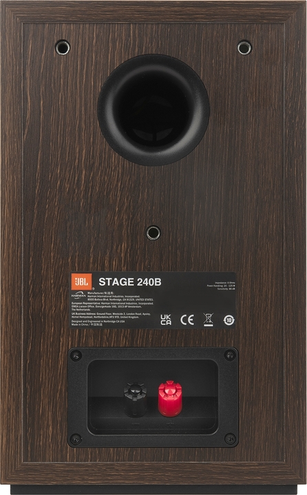 Jbl240bblk   jbl stage 240b 2 way 4.5 inch bookshelf speakers pair black %283%29