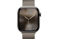 Apple Watch Series 10 GPS + Cellular 42mm Natural Titanium Case with Natural Milanese Loop