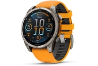 Garmin Fenix 8 51 mm AMOLED Sapphire, Titanium With Spark Orange/Graphite Silicone Band