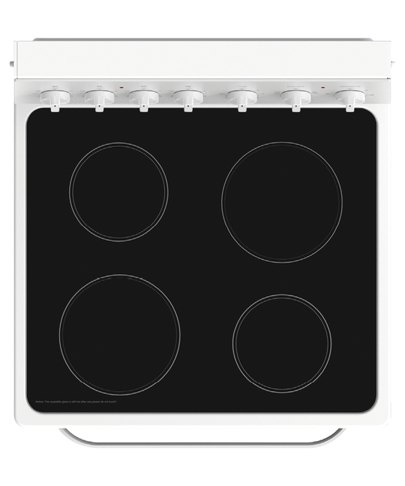 Hor60s4cerw1 haier 60cm freestanding range with ceramic element   h300 series %281%29