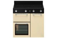 Beko 90cm Creme Freestanding Cooker with Induction Cooktop