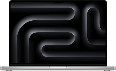 Macbook pro 16 in m4 silver pure front screen  usen