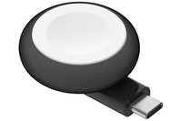Boostcharge Portable USB-C Apple Watch Charger, Black