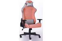 Playmax Elite Gaming Chair Fabric Pink and Light Grey