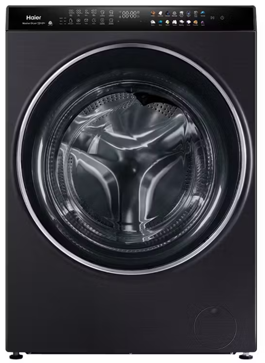 Hwdx1590ctb1 haier 15kg front loading washing machine   9kg condenser dryer combo   black %281%29