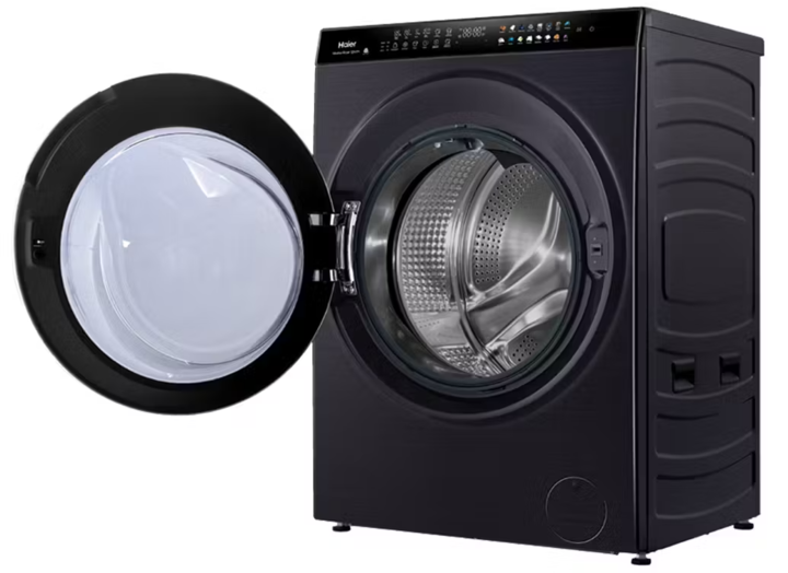 Hwdx1590ctb1 haier 15kg front loading washing machine   9kg condenser dryer combo   black %285%29