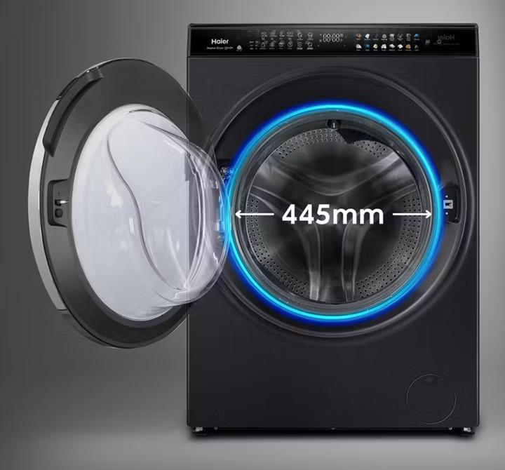 Hwdx1590ctb1 haier 15kg front loading washing machine   9kg condenser dryer combo   black %2811%29