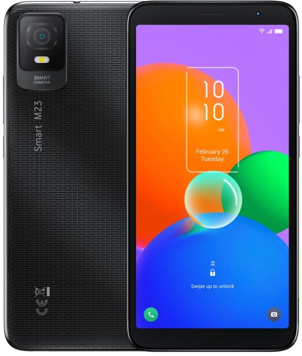 Php tcl m23 bk lck smart m23 black locked 01