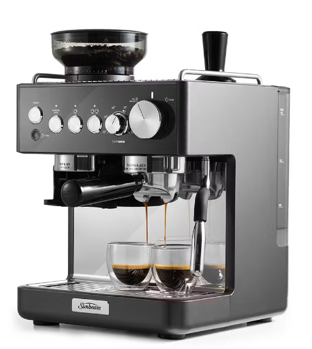Emm6500gr sunbeam origins sense manual espresso machine graphite %282%29