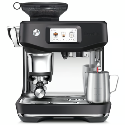 Bes881btr2 breville touch impress with cold brew   black truffle