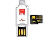 Strontium 128GB NITRO MicroSD with OTG Card Reader