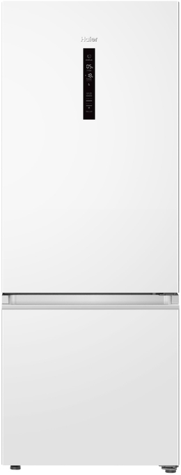 Hrf318bw   haier 309l 500 series bottom mount fridge freezer white %281%29