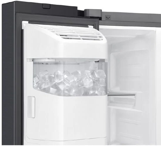Srs6250s   samsung 627l side by side food showcase fridge freezer dark stainless %287y%29