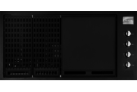 Artusi 104cm 4 Burner Built-In Gas BBQ Matt Black