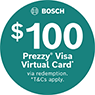 Bosch $100 Prezzy Card